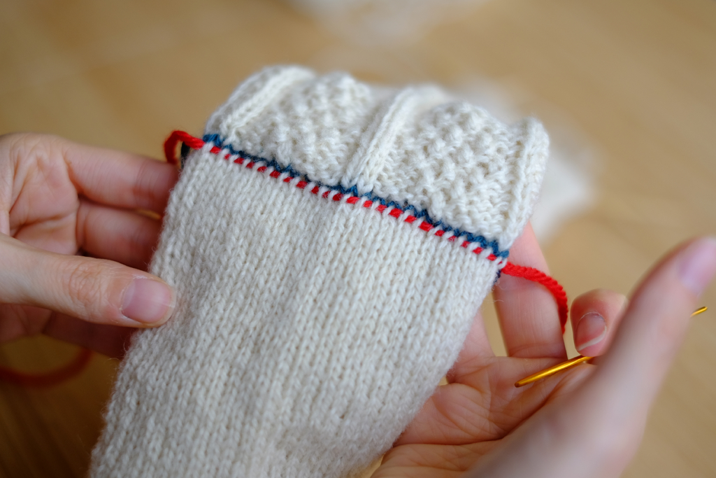 aspen socks & legwarmers: making modifications & try on as you go ...
